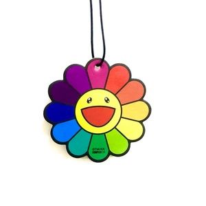 Takashi Rainbow Flower Air Freshener for Car, great Accessory and fashionable